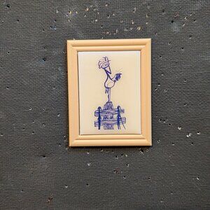 For the Birds Framed Artwork Fantasy Pin